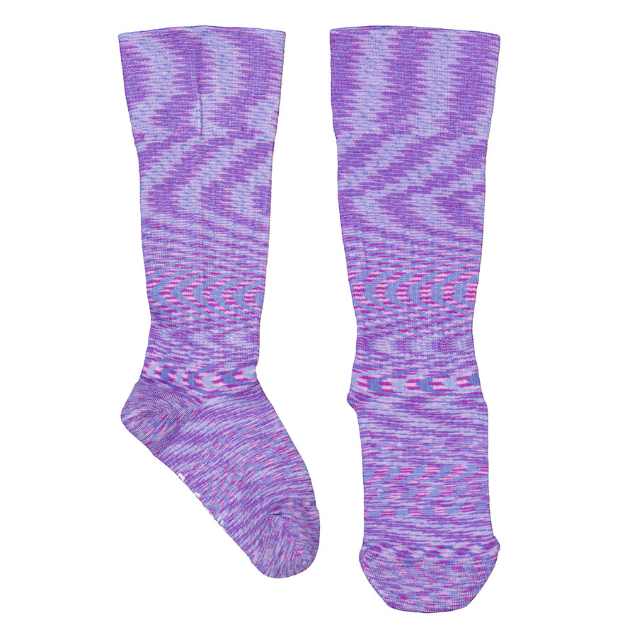 Energy Compression Socks in Purple/Blue