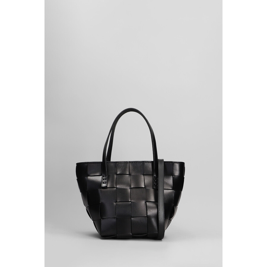 Dragon Diffusion Japan Mini Shoulder Bag In Black Leather In Black