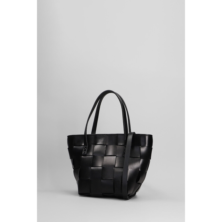 Dragon Diffusion Japan Mini Shoulder Bag In Black Leather In Black