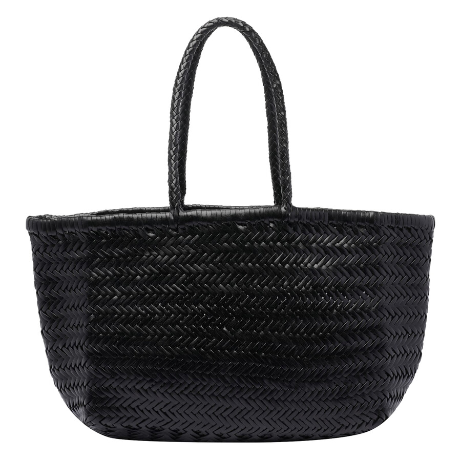 Dragon Diffusion Women Big Bamboo Triple Jump Basket Bag In Black