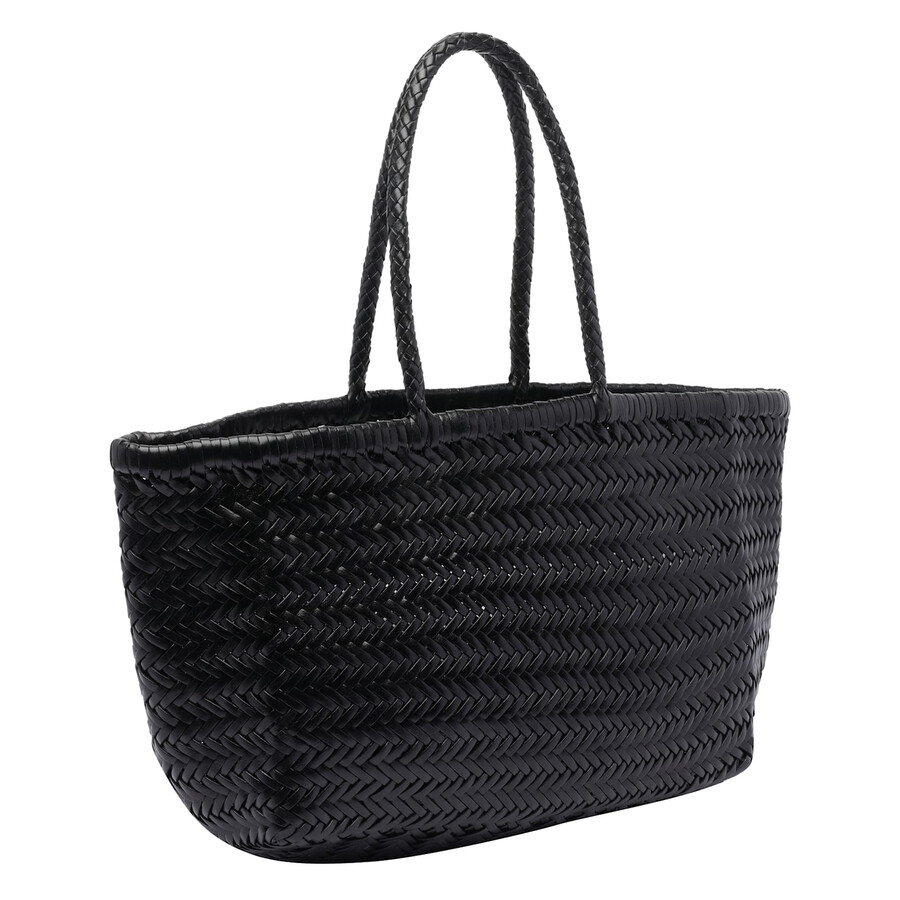 Dragon Diffusion Women Big Bamboo Triple Jump Basket Bag In Black