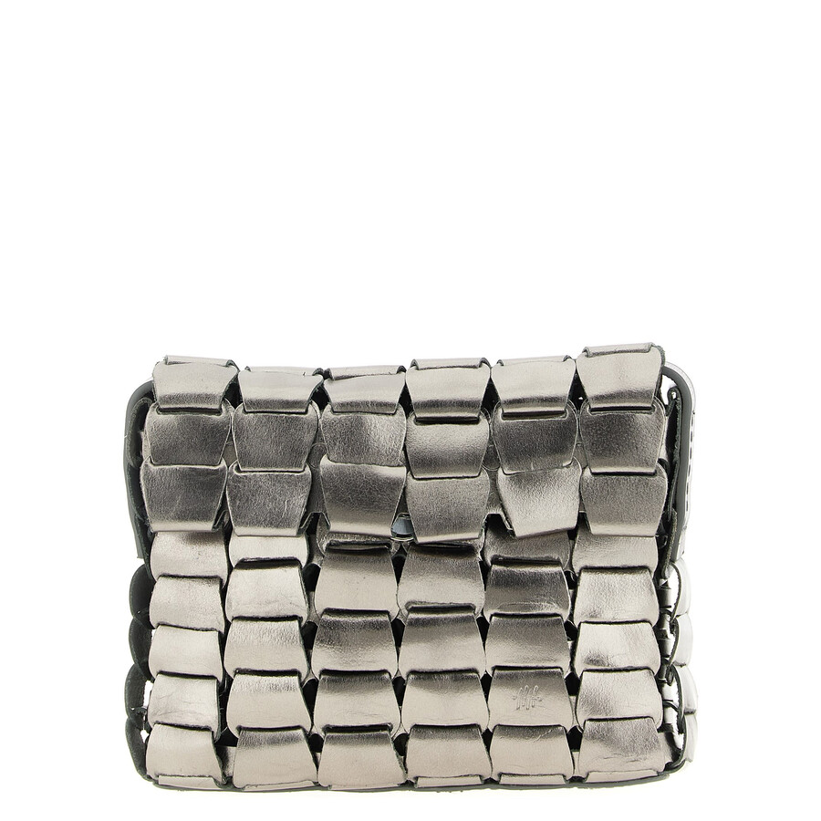 Dragon Diffusion Link Crossbody Bag In Silver