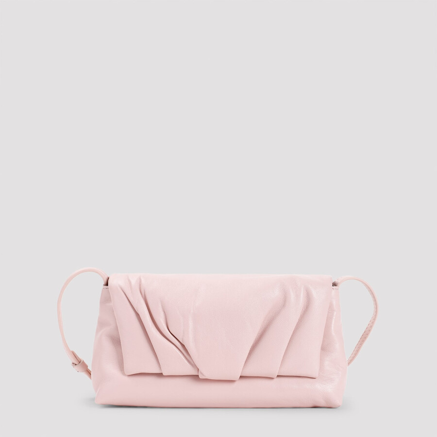 Dries Van Noten Pillow Leather Shoulder Bag In Pink