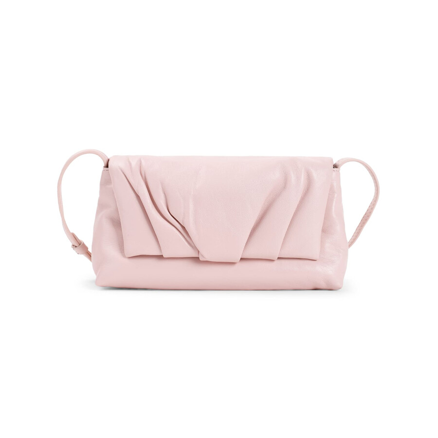 Dries Van Noten Pillow Leather Shoulder Bag In Pink