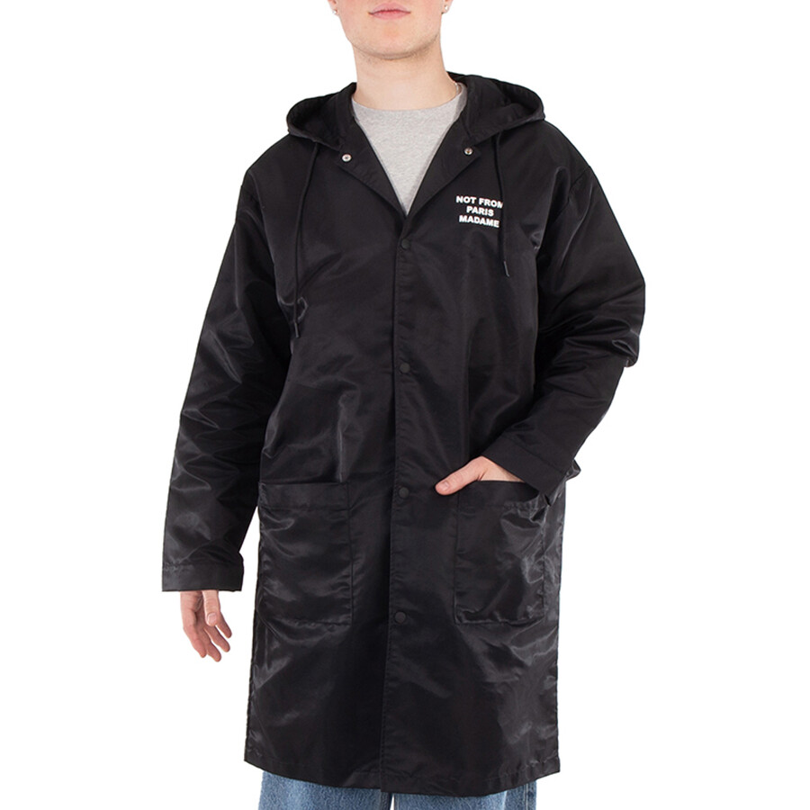 Men's Black Not From Paris Madame Parka