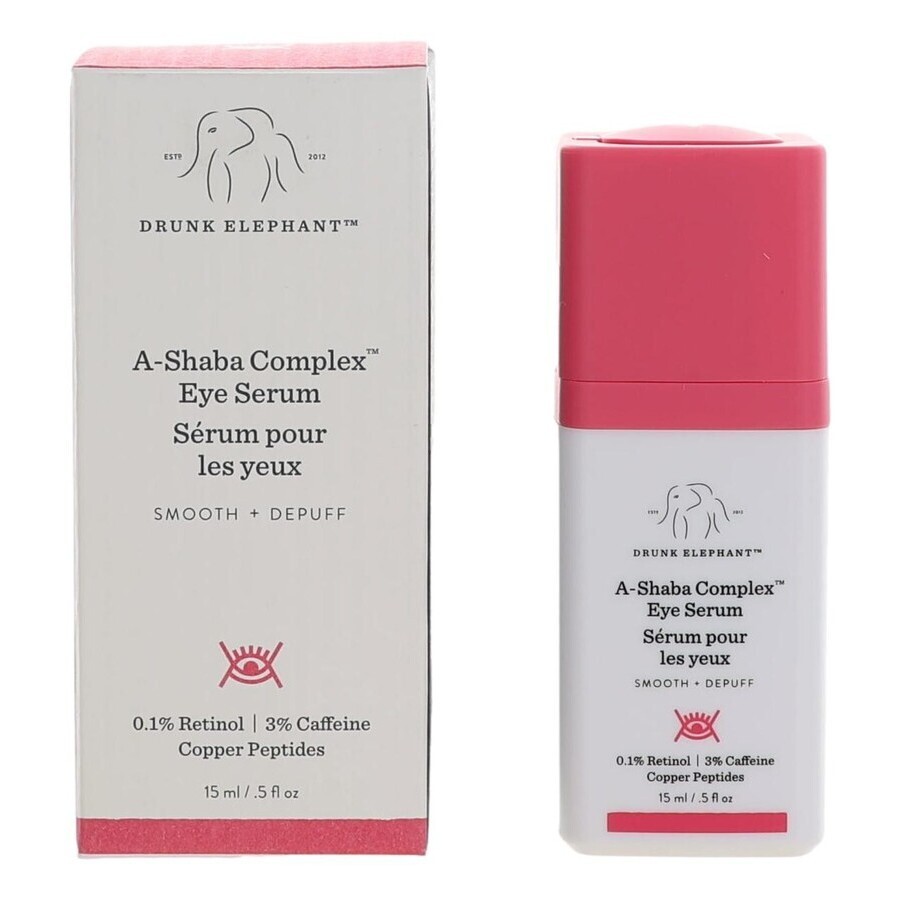 Drunk Elephant Ladies A-shaba Complex Eye Serum 0.5 oz Skin Care 194249402715