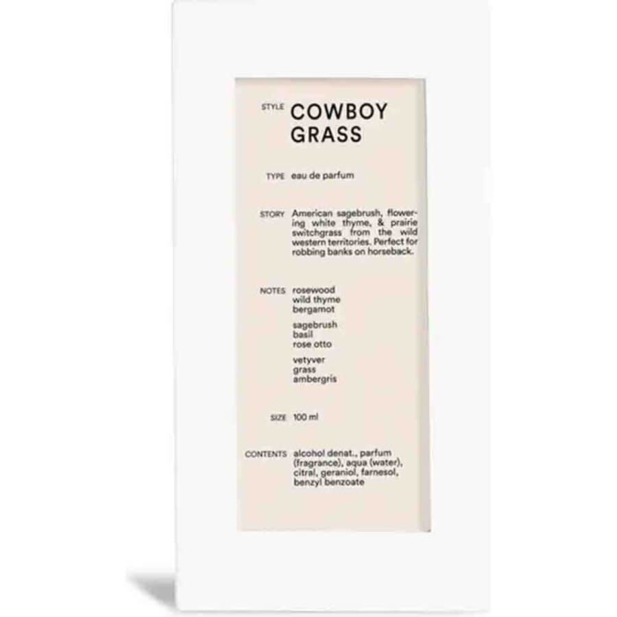 D.s. & Durga Men's Cowboy Grass Edp Spray 3.4 oz Fragrances 072889973969 In White