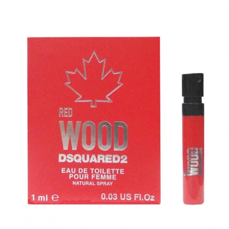 Dsquared2 Ladies Red Wood Edt Spray 0.03 oz Fragrances 8011003852826