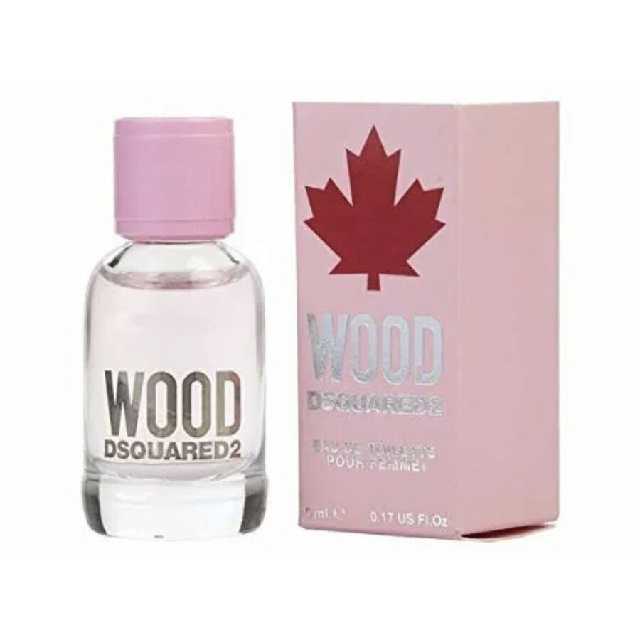 Shop Dsquared2 Ladies Wood Edt 0.17 oz Fragrances 8011003845637 In Raspberry / White