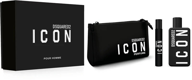 Dsquared2 Men's Icon 3pcs EDP Gift Set 8011003903450 - Fragrances