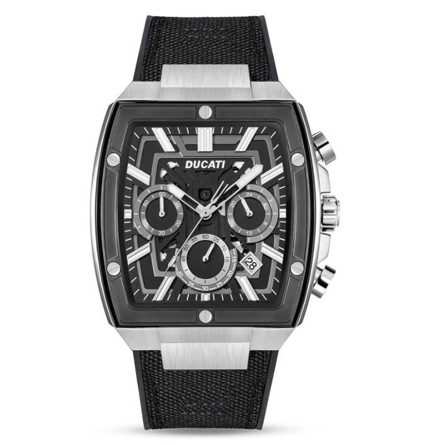 Ducati Chronograph Quartz Black Dial Men's Watch DTWGO0001001