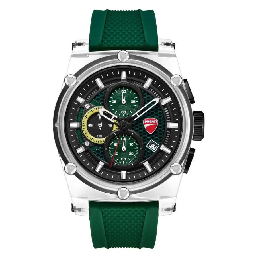 Ducati Chronograph Quartz Green Dial Men's Watch DTWGO0001603