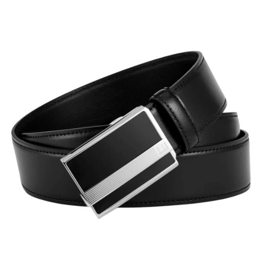 Longtail Automatic Buckle Leather Belt, Size 42