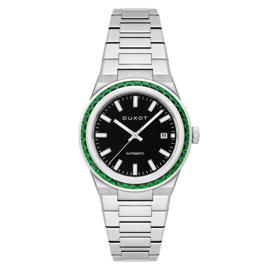 Duxot Alicante Rainbow Automatic Black Dial Men's Watch DX-2075-55