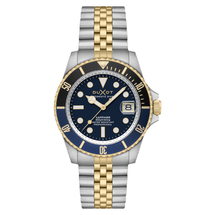 Duxot Atlantica Diver Automatic Blue Dial Men's Watch DX-2057-AA