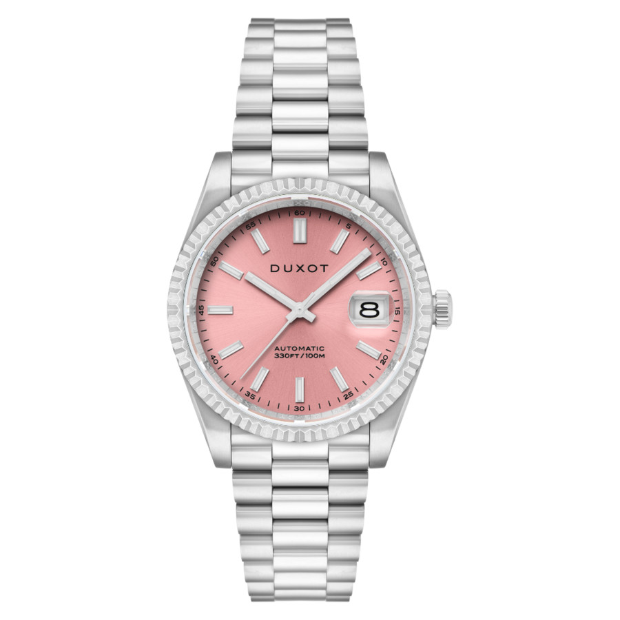 Duxot Marcel Automatic Pink Dial Men's Watch DX-2059-AA