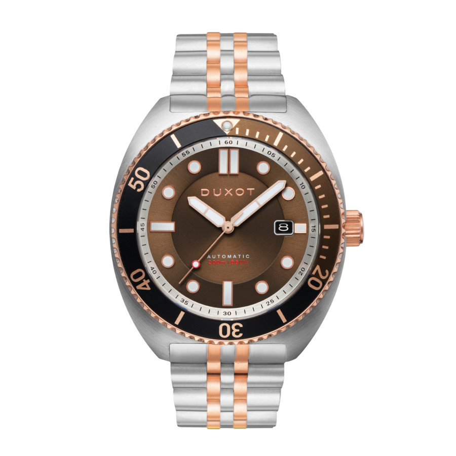 Duxot Tortuga Automatic Brown Dial Men's Watch DX-2026-55
