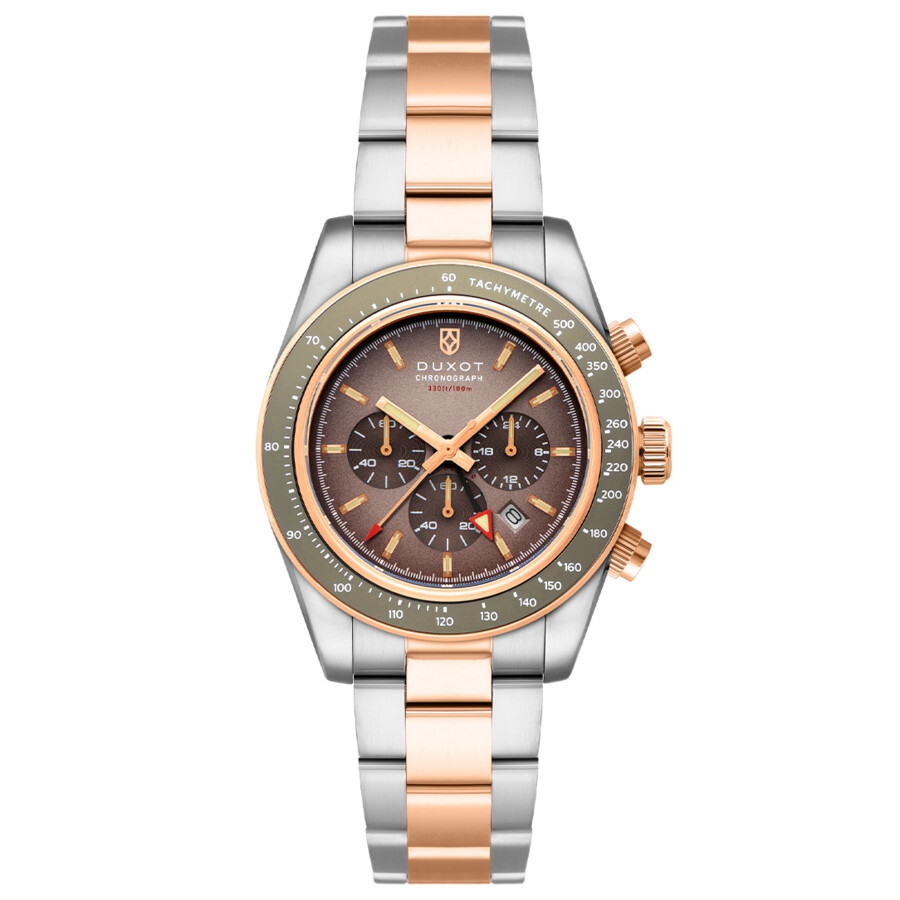 Duxot Vitesse Chronograph Quartz Grey Dial Men's Watch DX-2072-55