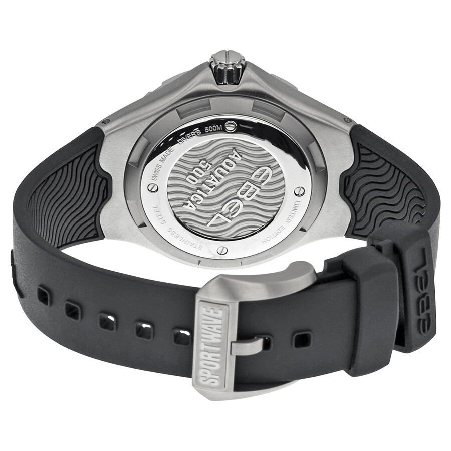 aquatica leather strap watch