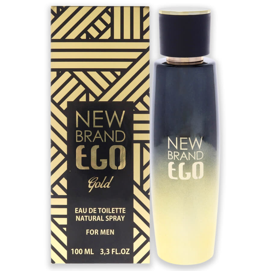New Brand Ego Gold By For Men - 3.3 oz Edt Spray In Gold / Violet