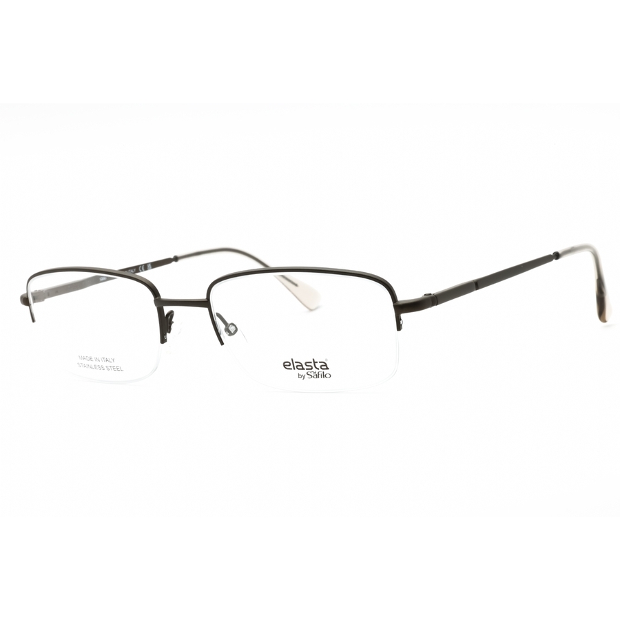 Elasta Men's Brown Rectangular Eyeglass Frames E7244