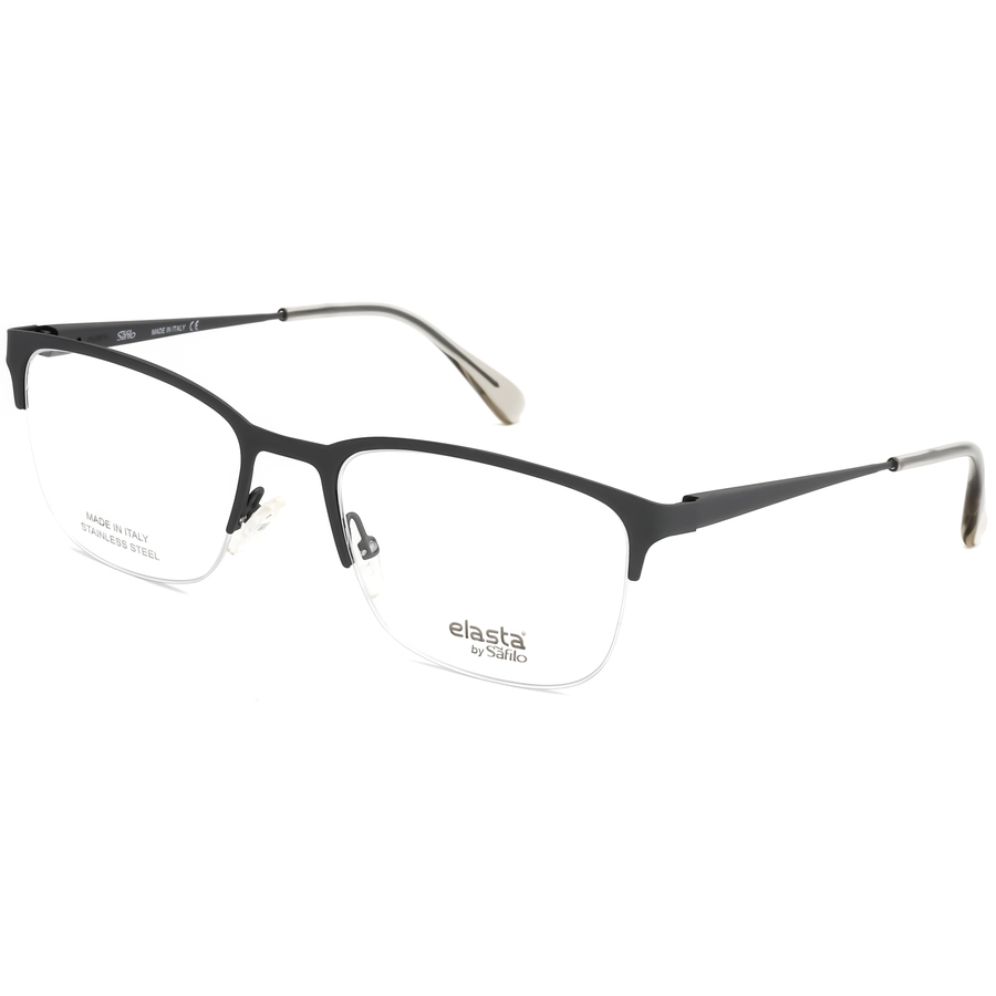 Men's Grey Rectangular Eyeglass Frames E72300R800054