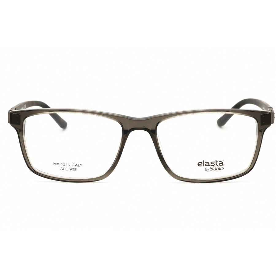 Elasta Men's Grey Rectangular Sunglasses E3132 In ["grey"]