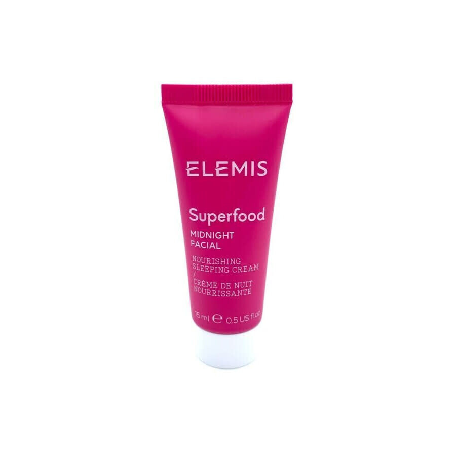 Elemis Superfood Midnight Facial Sleeping Cream 0.5 oz Skin Care 641628000319 In Pink