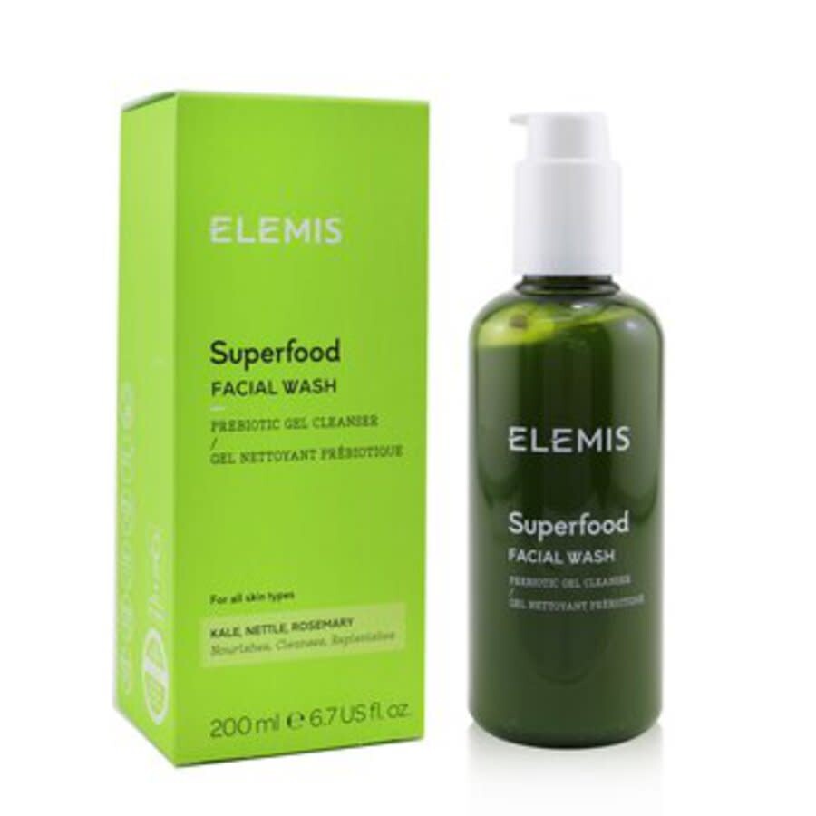 Elemis Unisex Superfood Facial Wash 6.7 oz Skin Care 641628502257 In Green