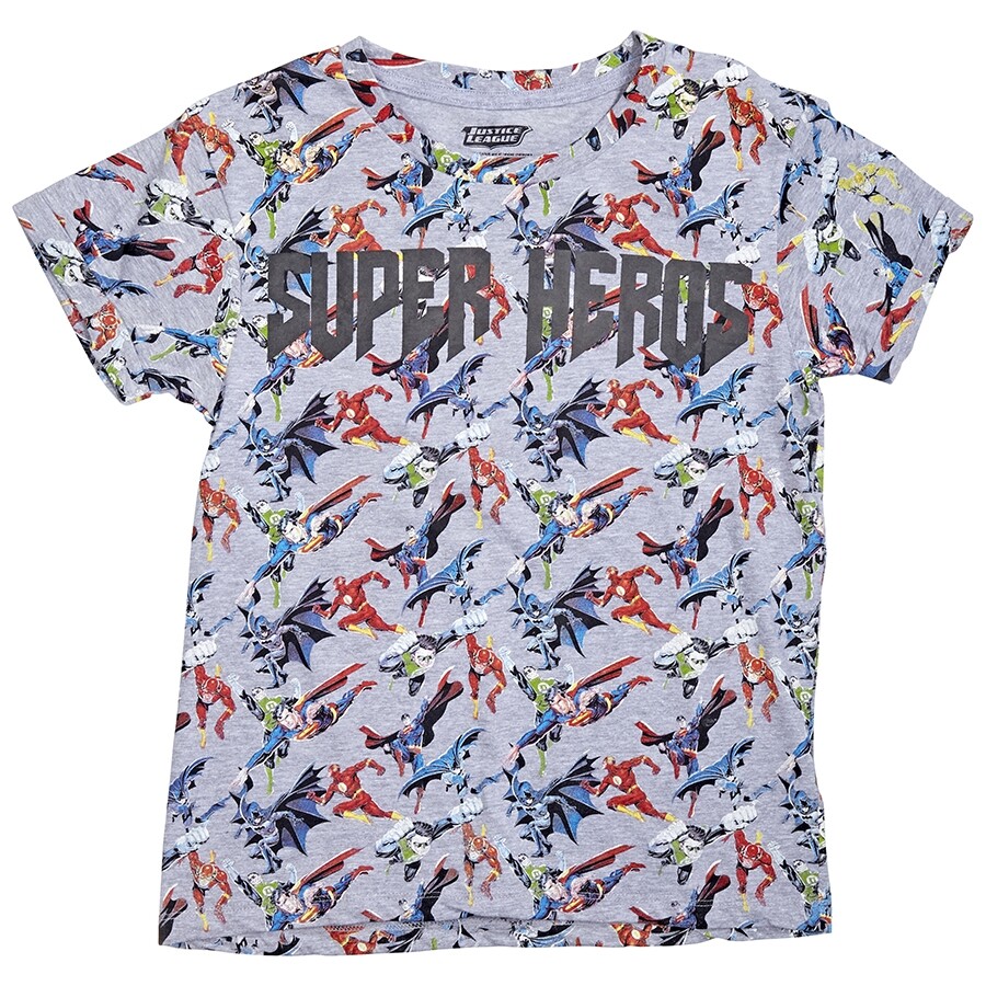 Little Eleven Paris DC Super Heros Graphic T-Shirt