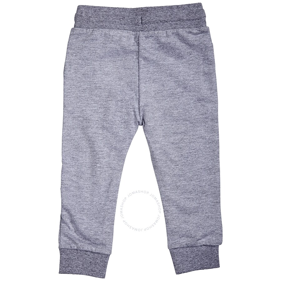 Shop Elevenparis Little Eleven Paris Grey Life Is A Joke Sweatpants In Gray