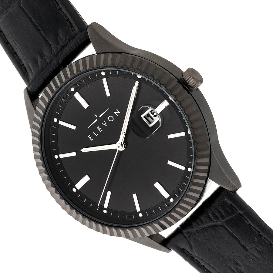 Elevon Concorde Quartz Black Dial Men's Watch ELE1154 Elevon