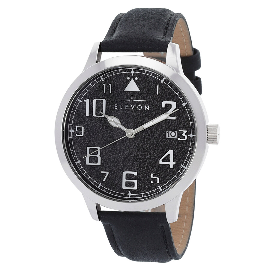 Elevon Sabre Quartz Black Dial Men's Watch ELE121-2