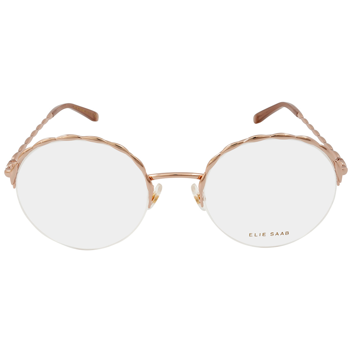 Elie Saab Demo Round Ladies Eyeglasses Es 053 0ddb 53