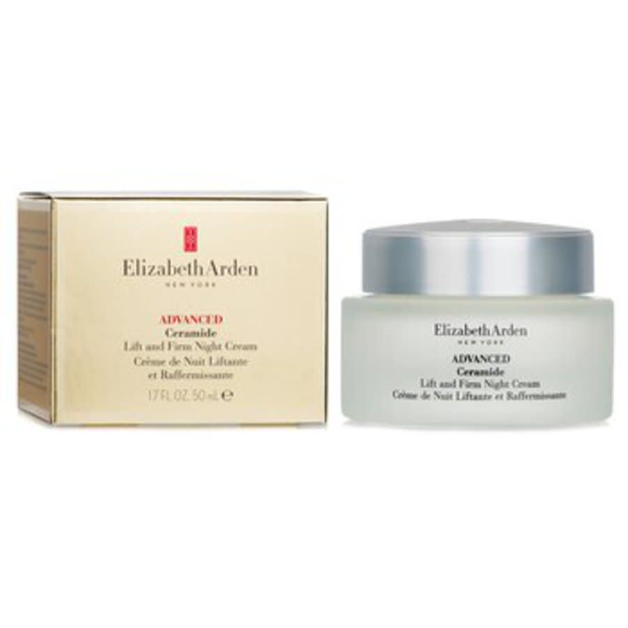 Elizabeth Arden Ladies Ceramide Lift And Firm Night Cream 1.7 oz Skin Care 085805410964 In Cream
