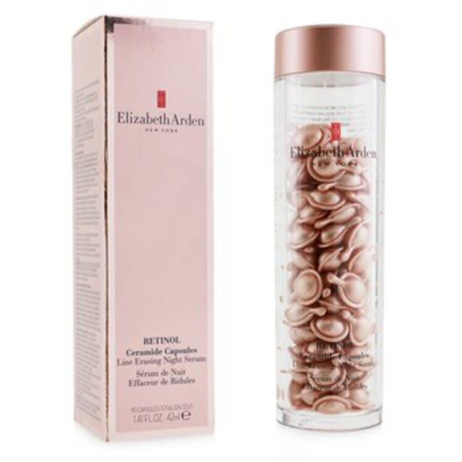 Shop Elizabeth Arden Ladies Ceramide Retinol Capsules Line Erasing Night Serum Skin Care 085805231101