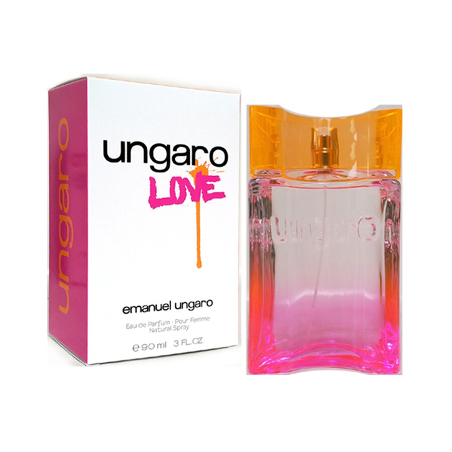 Emanuel Ungaro Ladies Ungaro Love Edp Spray 3.0 oz Fragrances 8052086371170