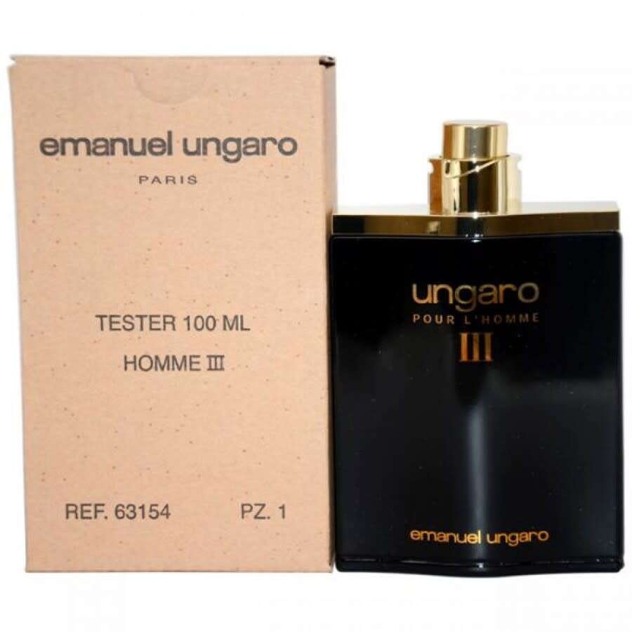 Emanuel Ungaro Men's Homme Iii Edt Spray 3.4 oz (tester) Fragrances 8034097956935
