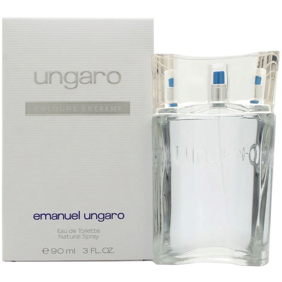Emanuel Ungaro Men's Ungaro Cologne Extreme Edt Spray 3.0 oz Fragrances 8034097959103