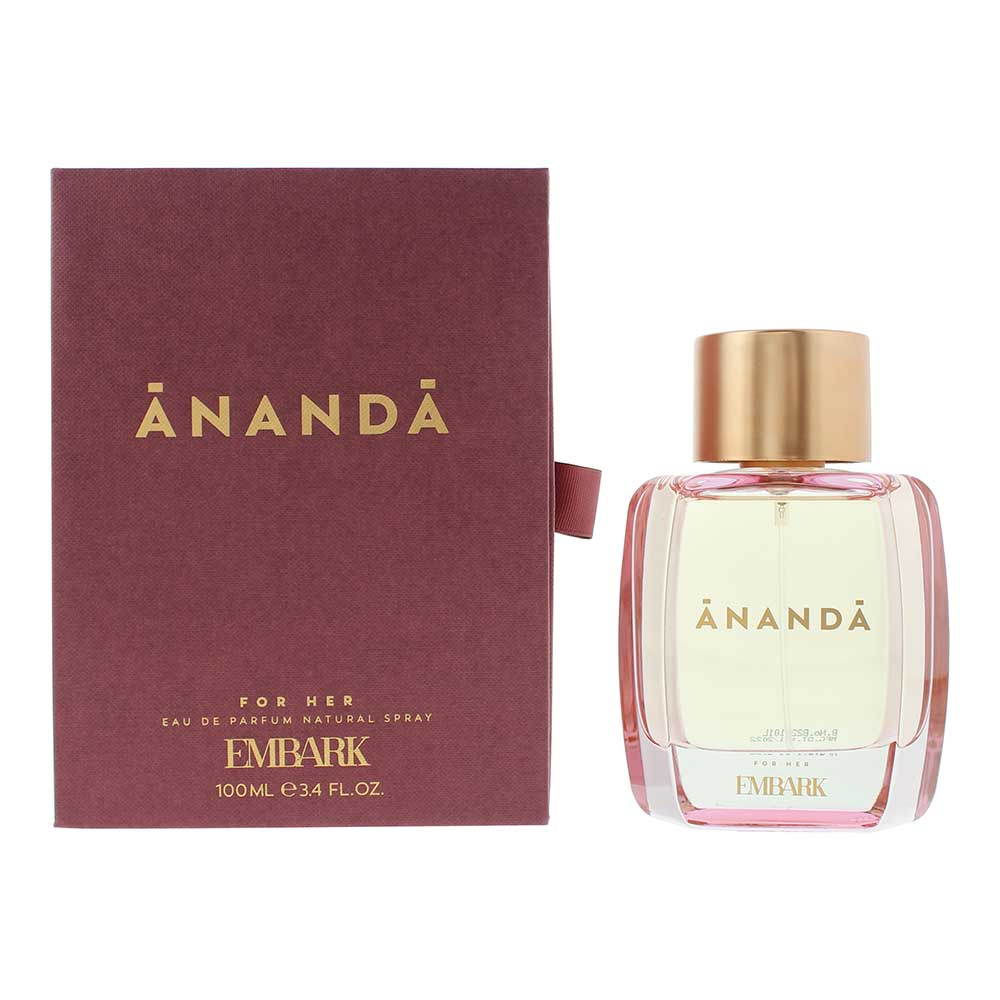 Embark Ladies Ananda Edp 3.4 oz Fragrances 8906096161767 In Transparent