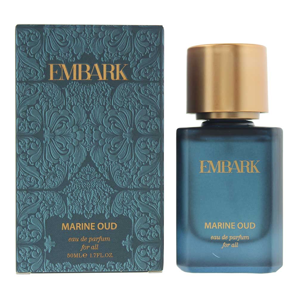 Embark Unisex Marine Oud Edp 1.7 oz Fragrances 8906096162351 In Transparent