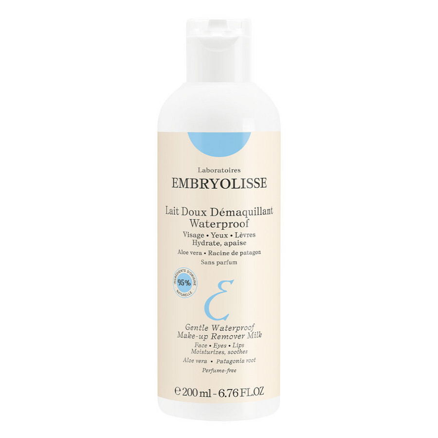 Embryolisse Gentle Waterproof Make-up Remover Milk Liquid 6.7 oz Skin Care 3350900001858