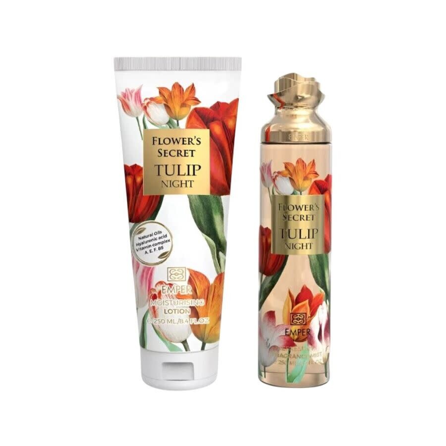 Emper Ladies Flowers Secret Tulip Night Gift Set Fragrances 6291108525579
