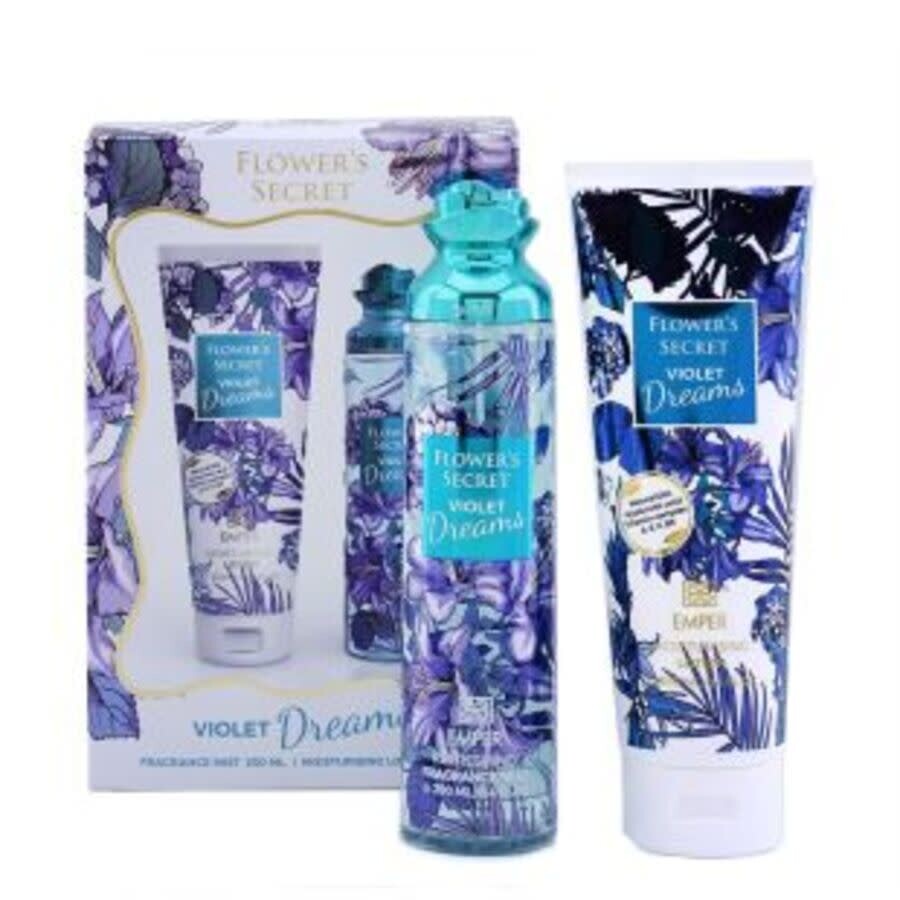 Emper Ladies Flowers Secret Violet Dreams Gift Set Fragrances 6291108525593