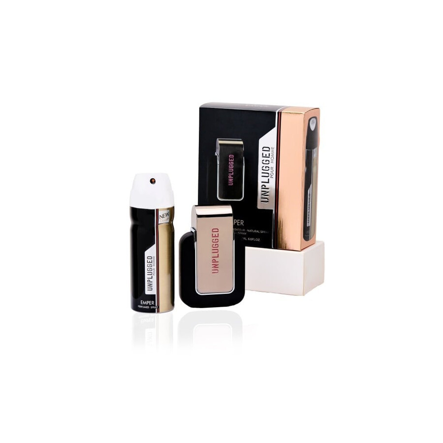 Emper Men's Unplungged Gift Set Fragrances 6291108522981