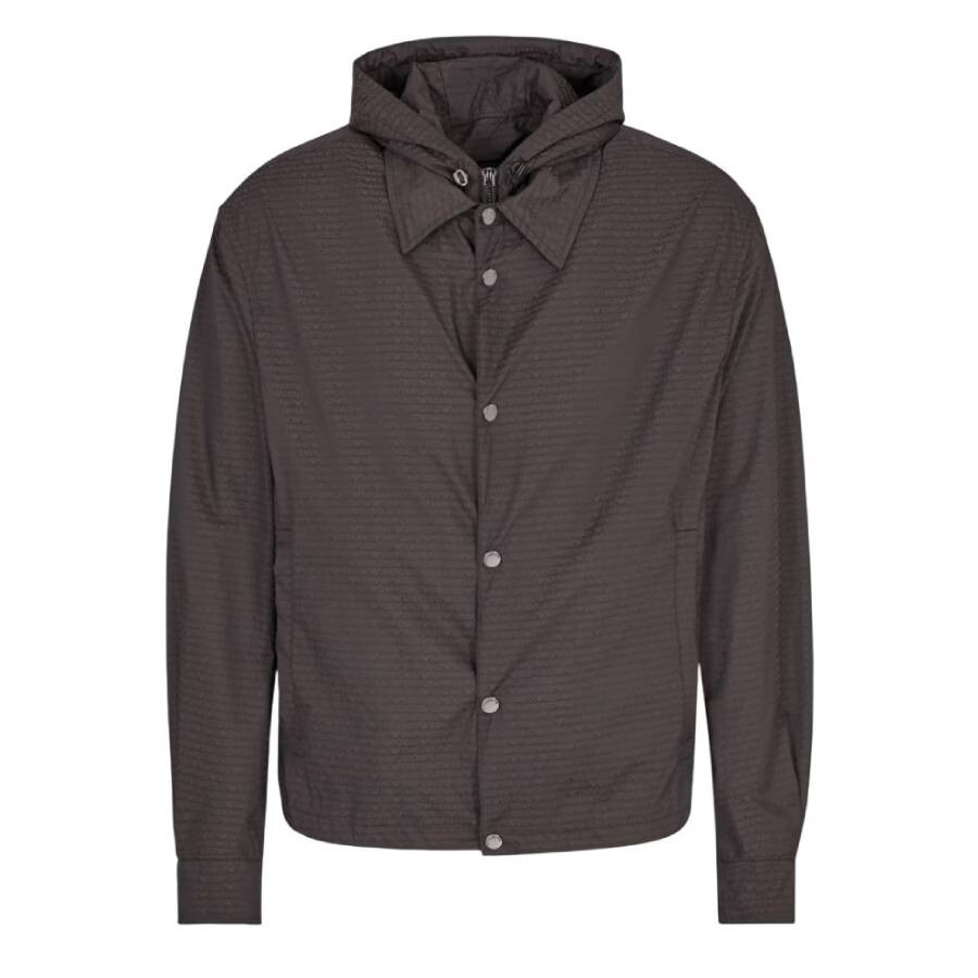 All-Over Logo Nylon Blouson