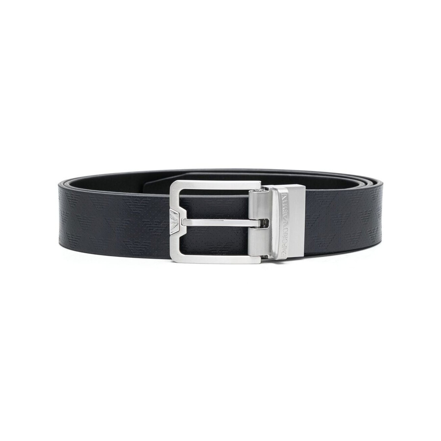 Calf-Leather Buckled Belt