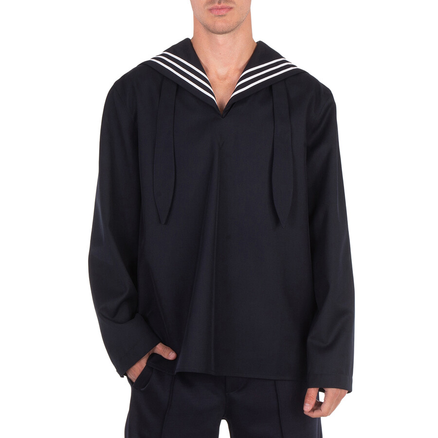 Compact Heavy Gabardine Sailor Shirt