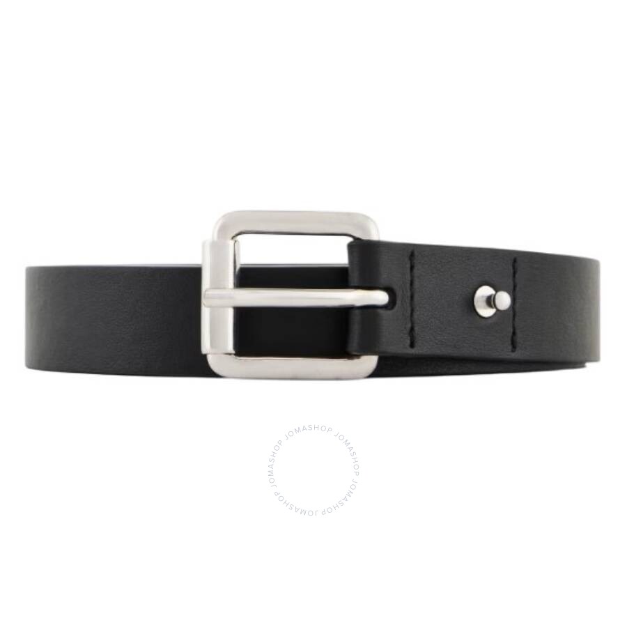 Eagle Plate Smooth Leather Belt