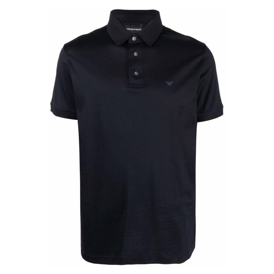 Eagle-Motif Polo Shirt